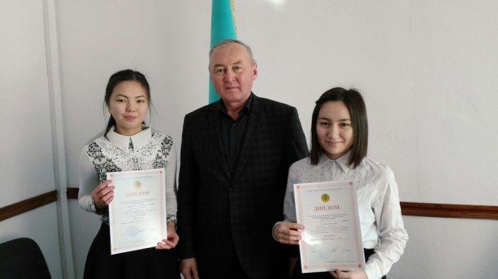Облыстық олимпиада иегерлері